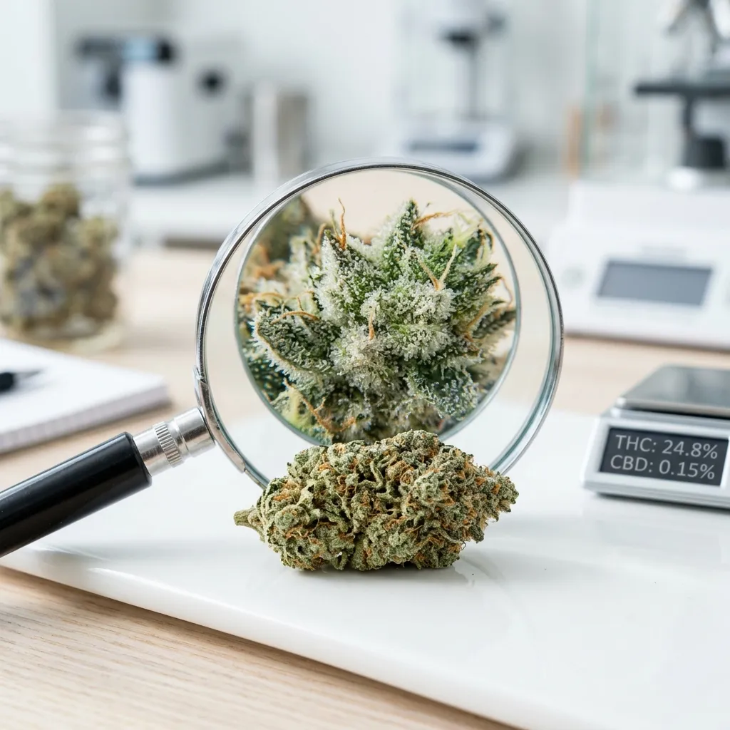THC percentages guide