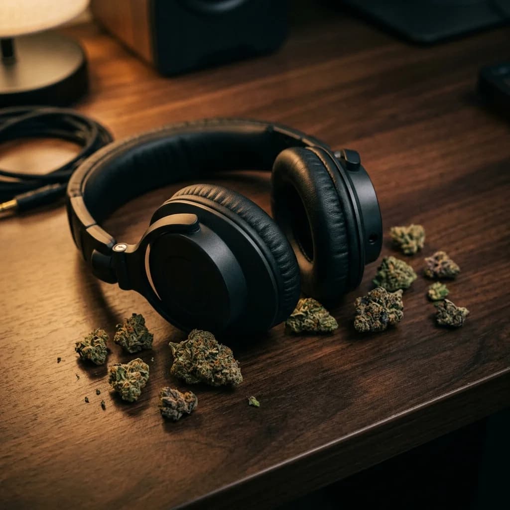 Cannabis and music listening