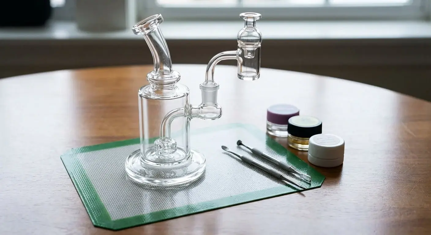 Cannabis concentrates and dabbing equipment